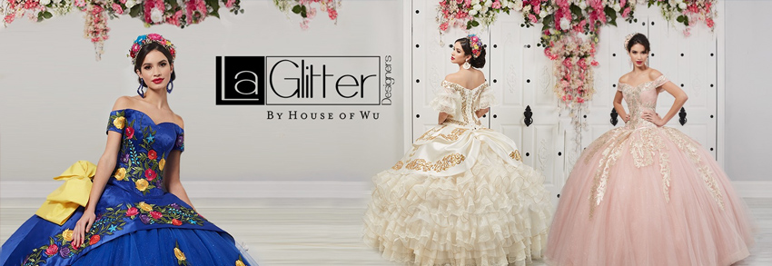 la glitter designers quinceanera dresses