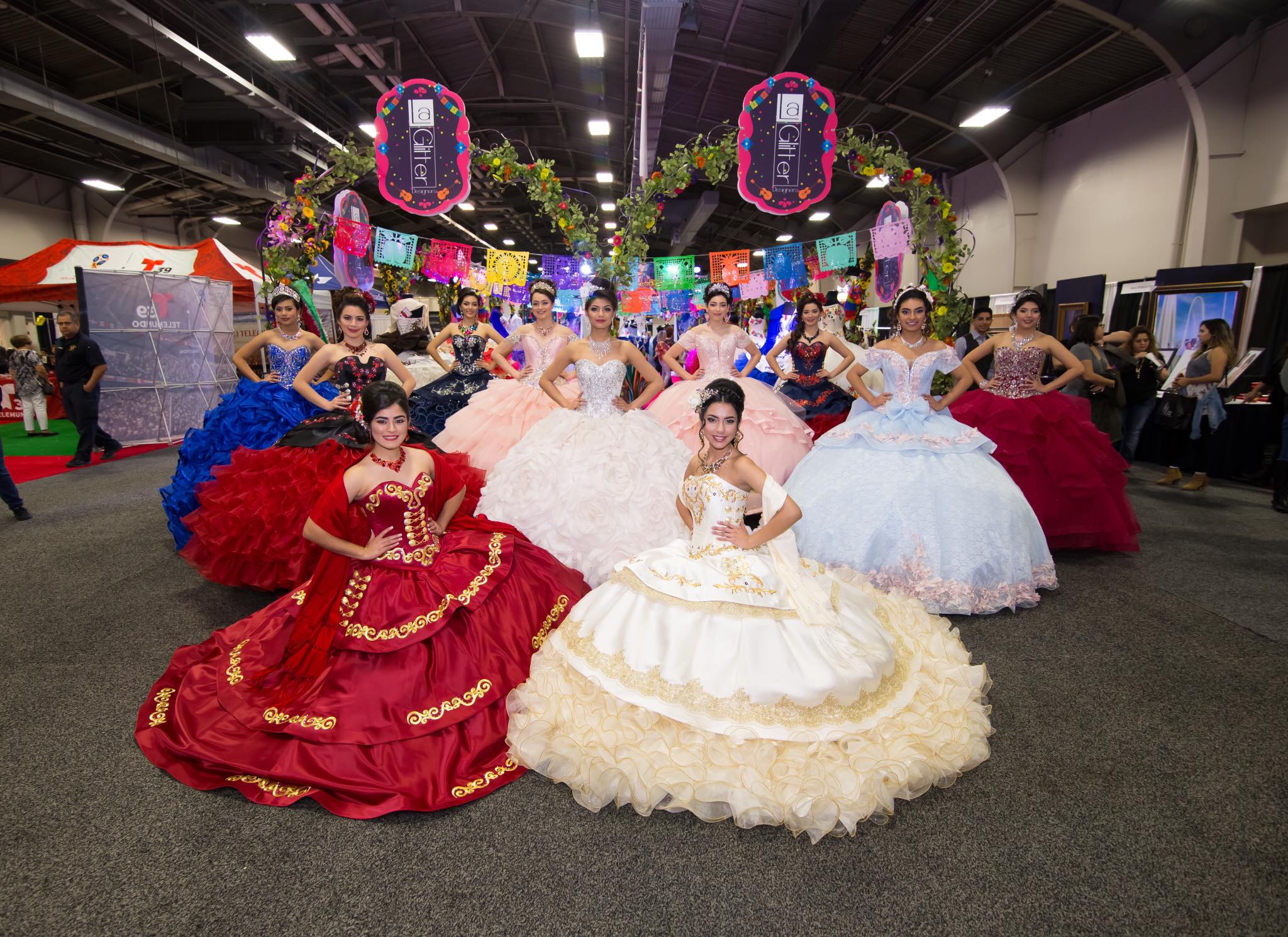 la glitter quinceanera dresses 2018